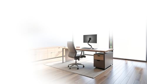 ELG, F80N, Suporte Articulado de Mesa, Pistão a Gás, Design Compacto e Retrátil, Ergonômico, Monitores 17'' a 35'', 2kg a 9kg, Preto