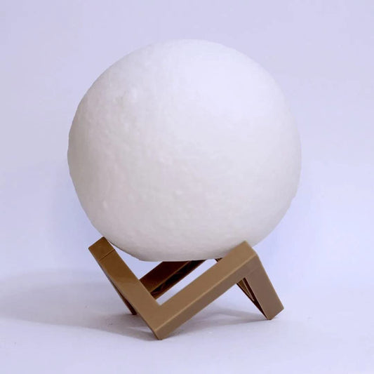 Interpontes Luminária Lua Cheia 12cm 3D Decoração para Quarto/Sala