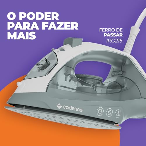Ferro de passar Cadence Vapor IRO215 Cinza 127V
