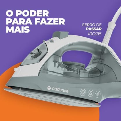Ferro de passar Cadence Vapor IRO215 Cinza 127V