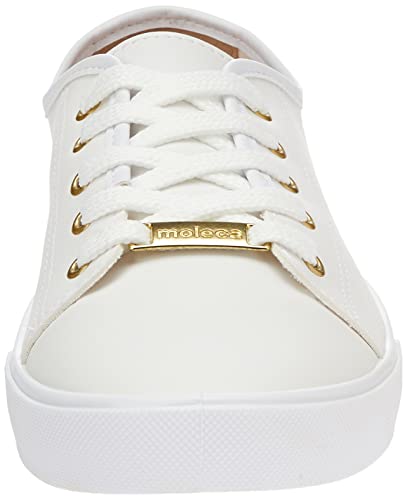 Tênis Moleca Casual Feminino, Branco, 39