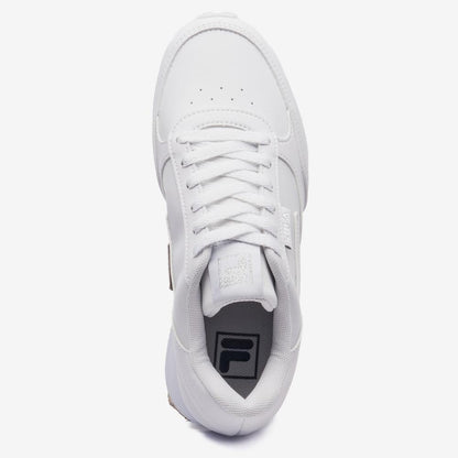 Tenis Fila Renno Classic Sl Feminino, White/Silver, 36