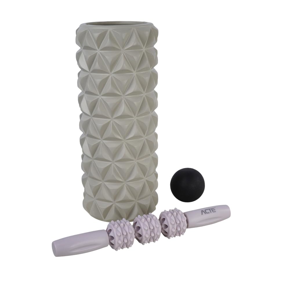 Acte Sports, Kit de Liberação Miofascial Superfície Texturizada Automassagem Relaxamento Muscular, T410