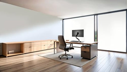 ELG, F80N, Suporte Articulado de Mesa, Pistão a Gás, Design Compacto e Retrátil, Ergonômico, Monitores 17'' a 35'', 2kg a 9kg, Preto