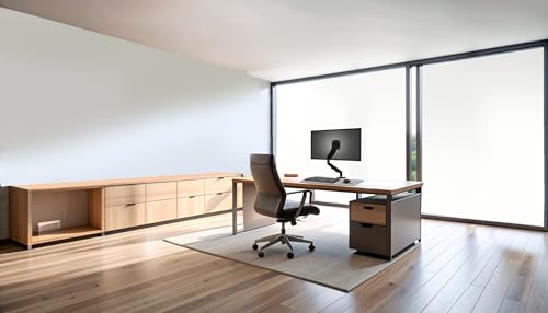 ELG, F80N, Suporte Articulado de Mesa, Pistão a Gás, Design Compacto e Retrátil, Ergonômico, Monitores 17'' a 35'', 2kg a 9kg, Preto