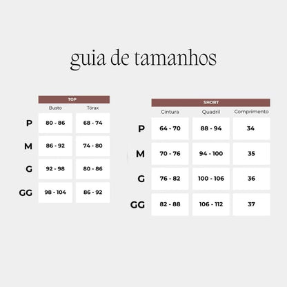 Conjunto Fitness Feminino Grace Alça Lateral com Top Forro Duplo e Short Cós Alto – Zero Transparência Alta Elasticidade e Tecnologia Anti Pilling – Brazilian Fitness AQN (Padrão, Azul Atalaia, GG)