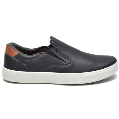 Sapatenis Masculino Confort Slip On Ultra Conforto - Preto/42
