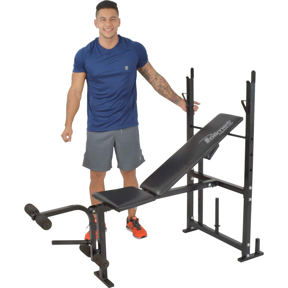 Poli Sports Academia Particular Banco Supino 6x1 Preta