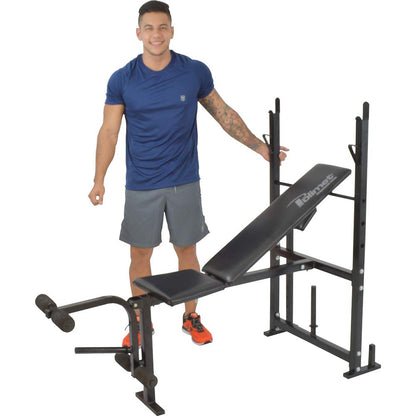 Poli Sports Academia Particular Banco Supino 6x1 Preta