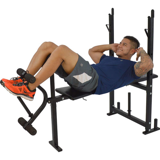 Poli Sports Academia Particular Banco Supino 6x1 Preta