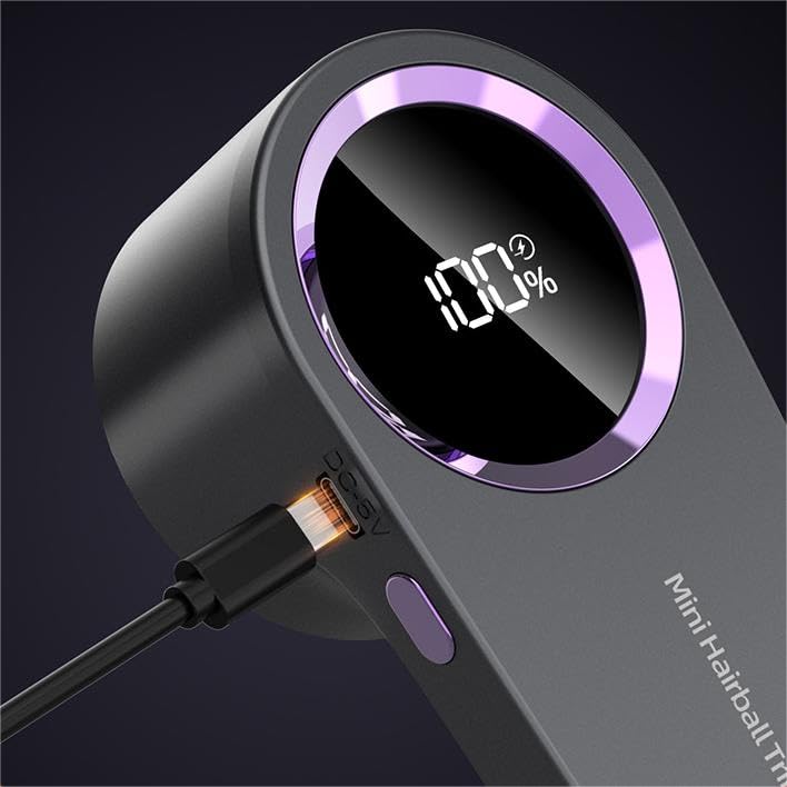 Papa Bolinhas de Roupa Elétrico Recarregável USB com Visor LED, Aparelho Removedor de Pelos e Fiapos Bolinhas de Roupas, Tecidos, Potente e Portátil