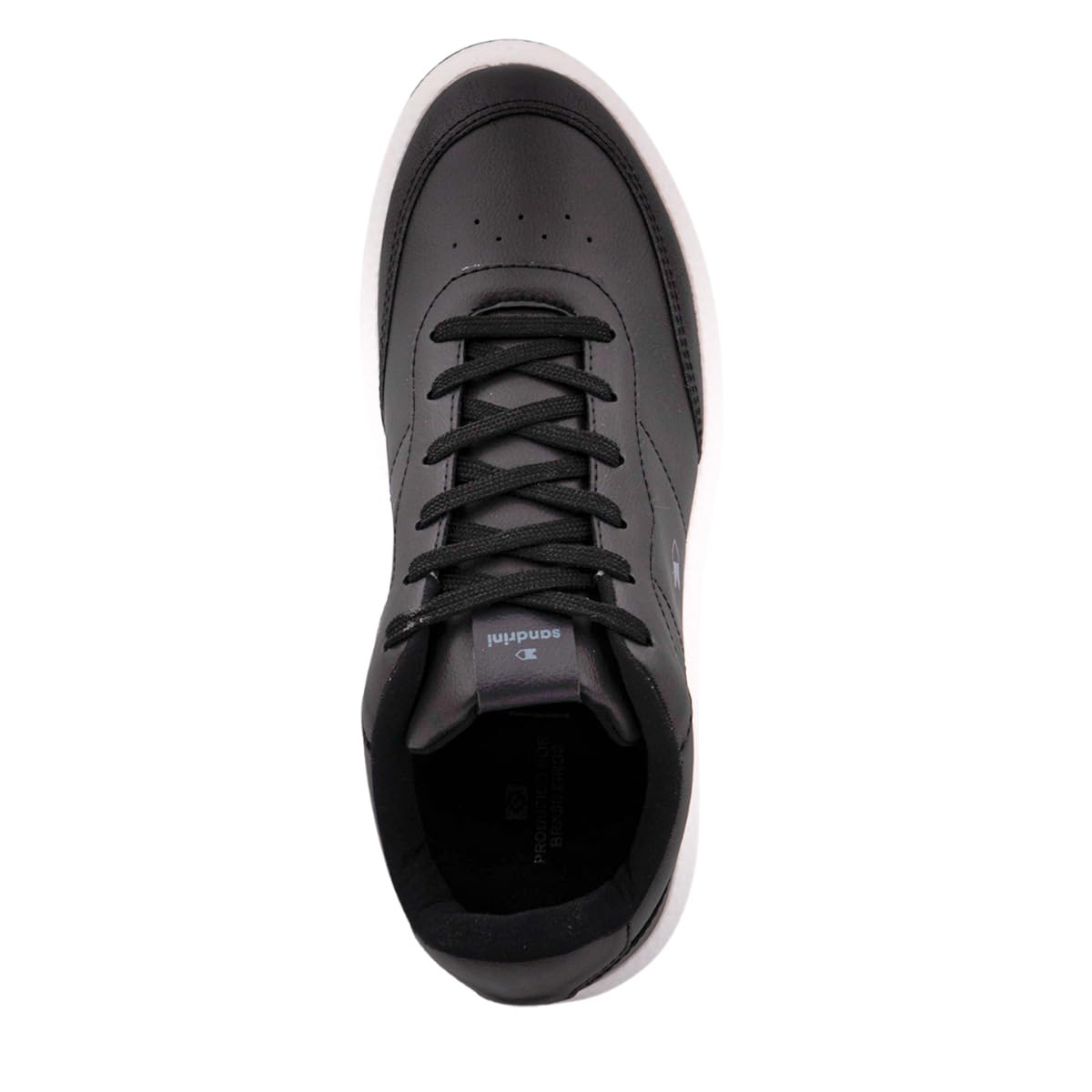 Tênis Masculino Sandrini Casual Confortável Sn-465 (Preto, BR, Adulto, Numérico, 41)