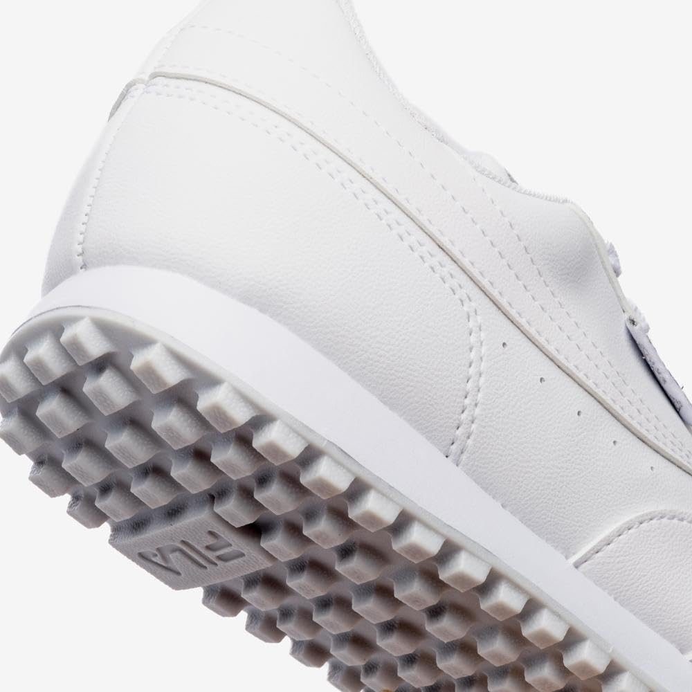 Tenis Fila Renno Classic Sl Feminino, White/Silver, 36