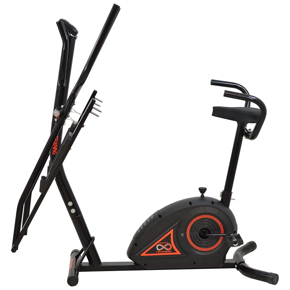 Poli Sports Elíptico Double Training Preto