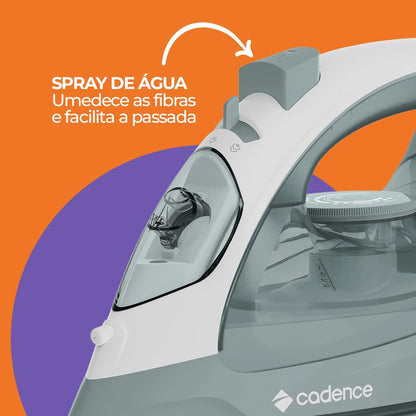 Ferro de passar Cadence Vapor IRO215 Cinza 127V