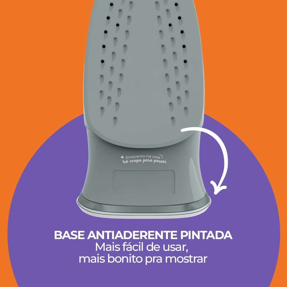 Ferro de passar Cadence Vapor IRO215 Cinza 127V
