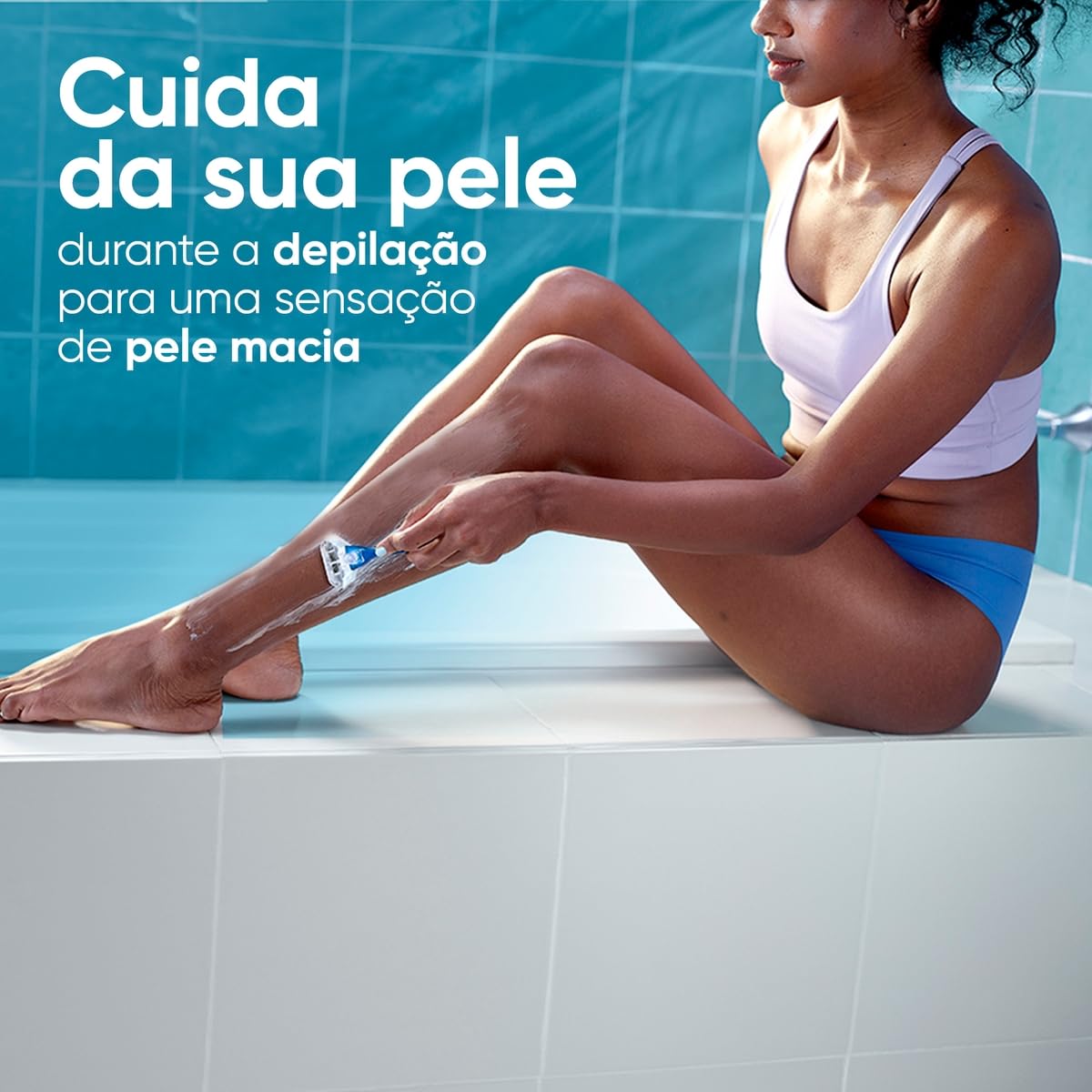 Gillette Venus Creme Protetor para Depilação com Óleo de Amêndoas, Depilação Corporal, 150mL