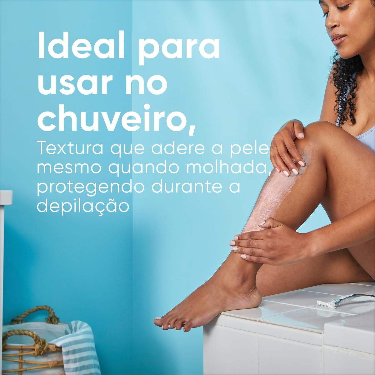 Gillette Venus Creme Protetor para Depilação com Óleo de Amêndoas, Depilação Corporal, 150mL