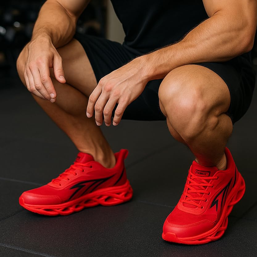 Tênis Masculino Confotável Macio Para Academia Caminhada Corrida Casual Esportivo
