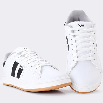 Tênis Masculino Sapatenis Casual Adulto e Juvenil Conforto Senseflex (Branco, BR, Adulto, Numérico, 36)