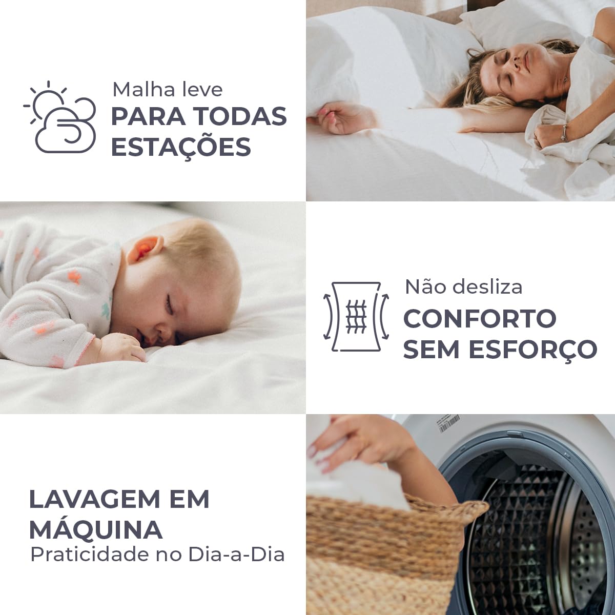 Decolab Jogo de Lençol Malha 100% Algodão Extra Macio - Roupa De Cama Antiácaro, Inclui Lençol Com Elástico (Forro) E Fronhas (Azul-marinho, Solteiro Simples)