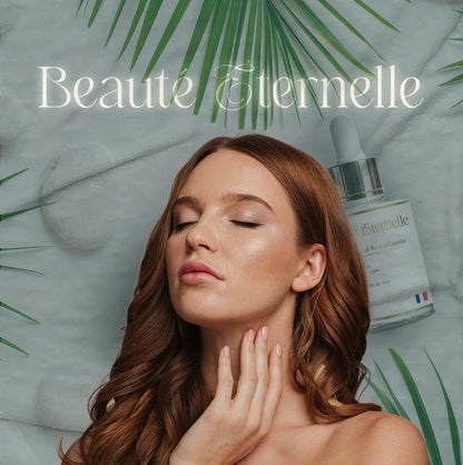 Sérum Facial Hidratante e Revitalizante Rejuvenescedor Beauté Éternelle 30 ml com Ácido Hialurônico (Aloe Vera, Óleo de Semente de Uva, D-panthenol, Vitamina E)