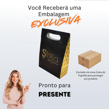 Brinco Argola Dupla Grande Banhado a Ouro 18k - Semi Joia Elegante e Moderna - Ideal para Dia a Dia ou Ocasiões Especiais