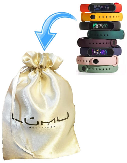 Pulseira para Mi Band 6 Xiaomi Kit com 8 unidades