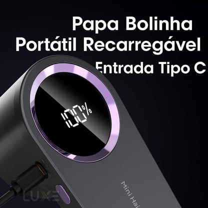 Papa Bolinhas de Roupa Elétrico Recarregável USB com Visor LED, Aparelho Removedor de Pelos e Fiapos Bolinhas de Roupas, Tecidos, Potente e Portátil
