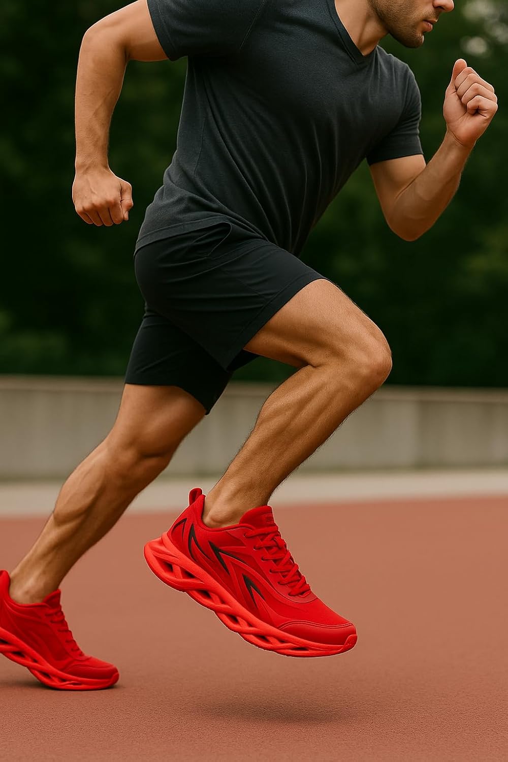 Tênis Masculino Confotável Macio Para Academia Caminhada Corrida Casual Esportivo