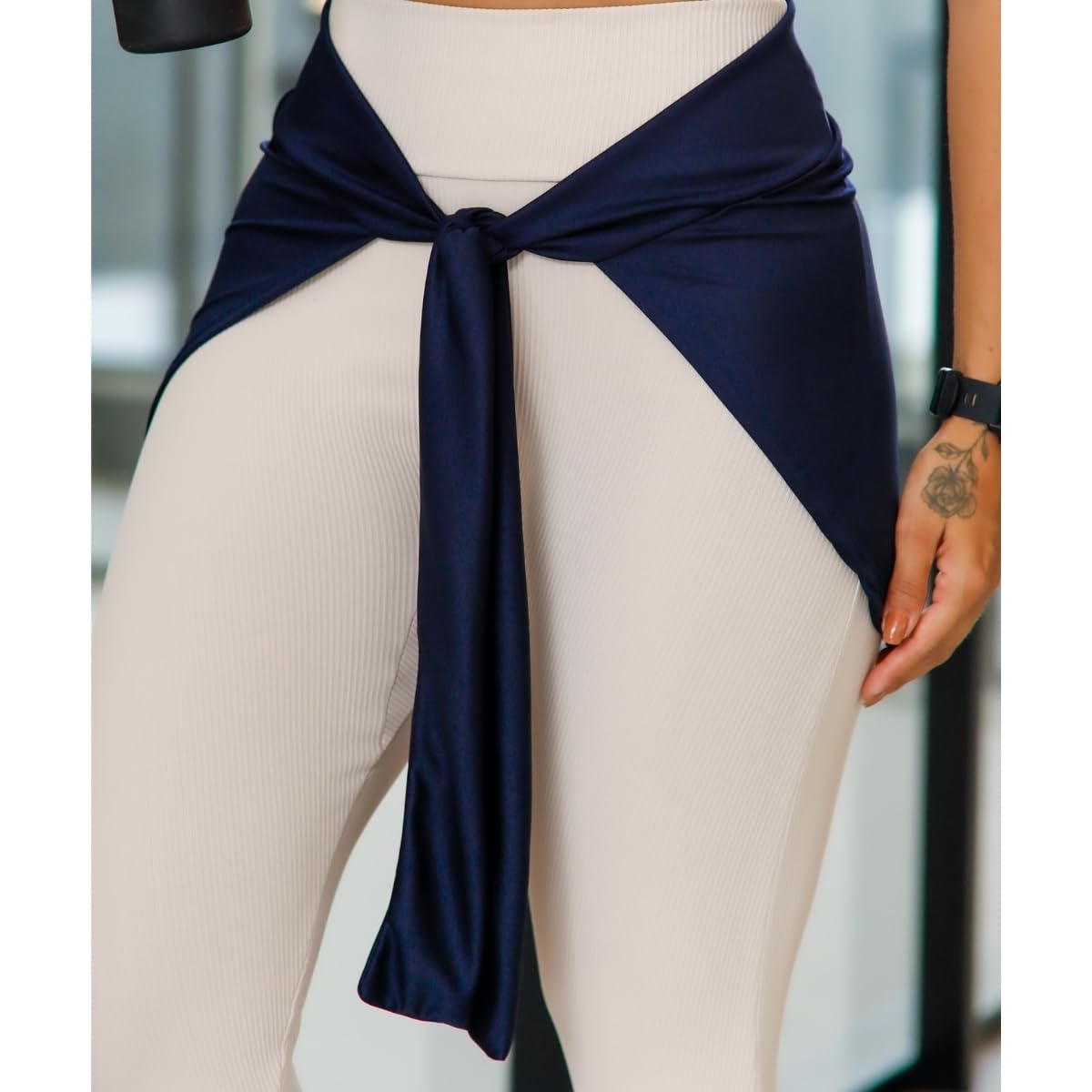 Saia Tampa Bumbum Esportiva Básica Suplex Dry Ultra-Leve Moda Feminina Fitness 3074A (BR, Alfa, Único, Regular, Regular, Marinho)