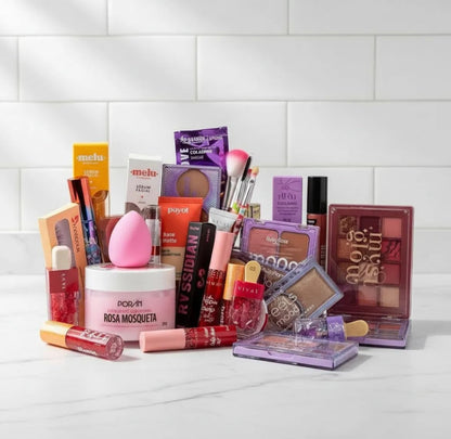 Kit Maquiagem 10 itens Blogueira Completo Beleza