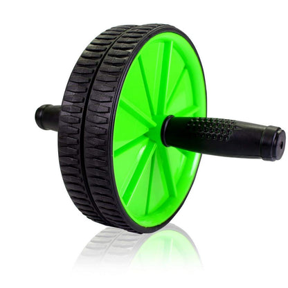 Roda Exercícios Abdominal Funcional Rolo Fitness Treino Multicolor