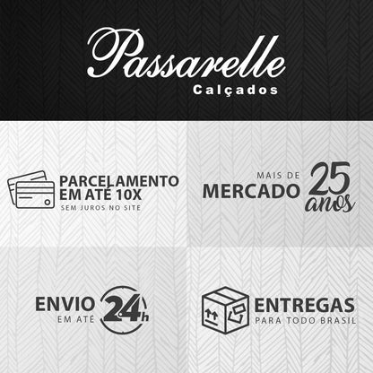 Tenis Fashion Feminino Modare Preto 35