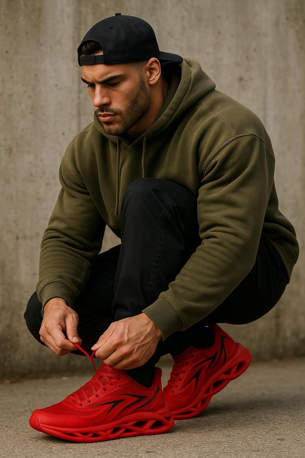 Tênis Masculino Confotável Macio Para Academia Caminhada Corrida Casual Esportivo