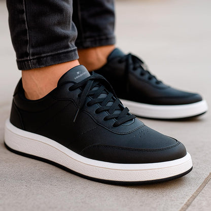 Tênis Masculino Sandrini Casual Confortável Sn-465 (Preto, BR, Adulto, Numérico, 41)