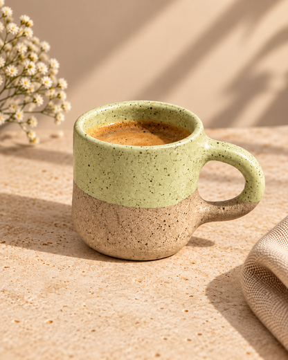 Caneca Serena de Cerâmica Artesanal 100ml