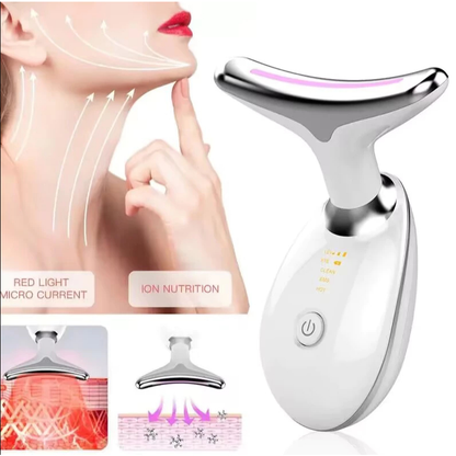 Massageador Golfinho para Tratamento Rejuvenescedor Anti-idade com LED Fototerapia