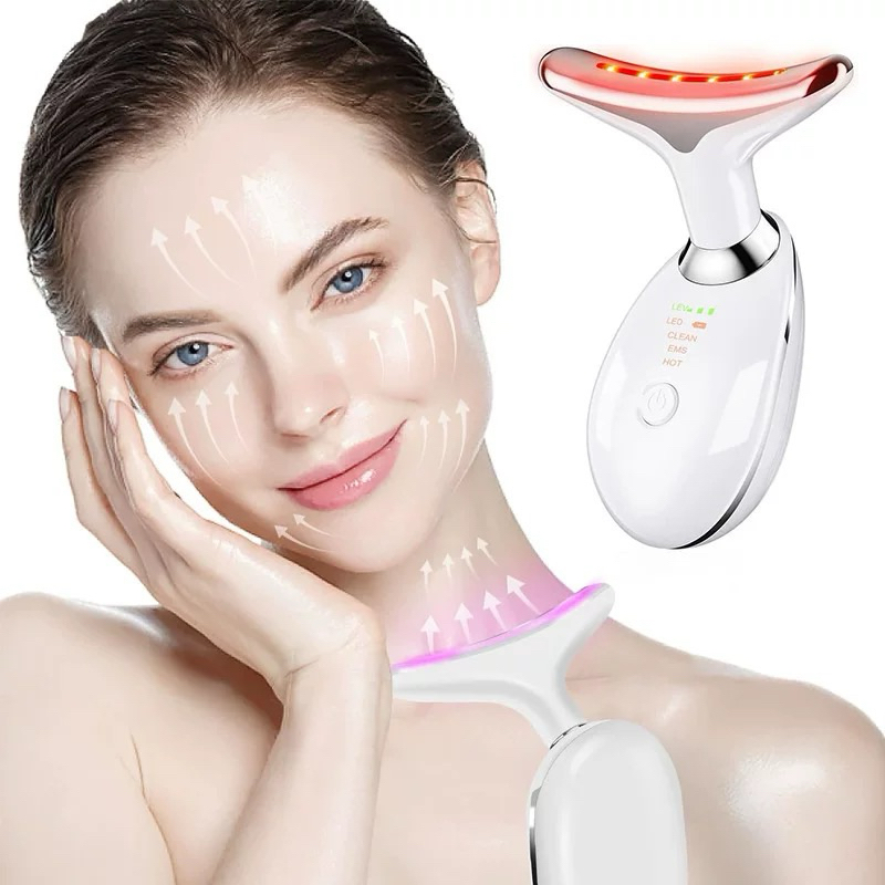 Massageador Golfinho para Tratamento Rejuvenescedor Anti-idade com LED Fototerapia