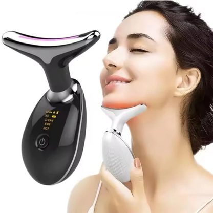 Massageador Golfinho para Tratamento Rejuvenescedor Anti-idade com LED Fototerapia