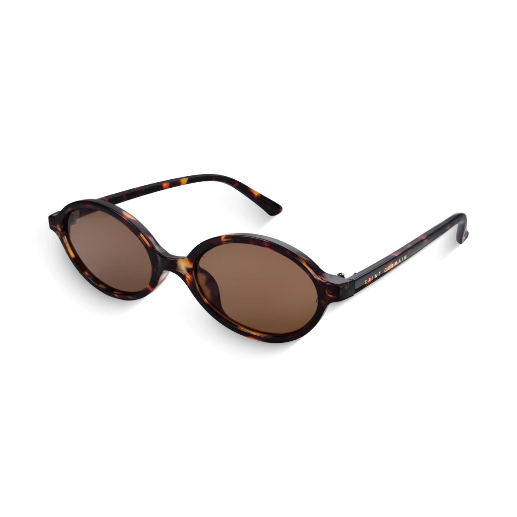 Óculos De Sol Oval Feminino Saint Germain Siena Tartaruga