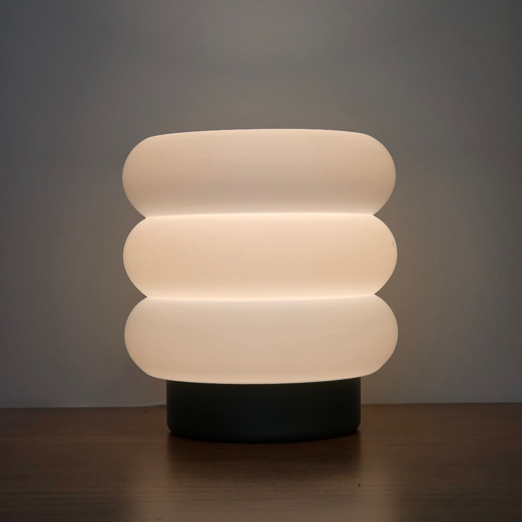 Luminária e Abajur Mini Nuvem para Mesa Quarto Escritório com Lâmpada LED