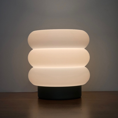 Luminária e Abajur Mini Nuvem para Mesa Quarto Escritório com Lâmpada LED