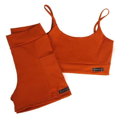 Conjunto Fitness Feminino de Poliamida