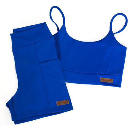 Conjunto Fitness Feminino de Poliamida