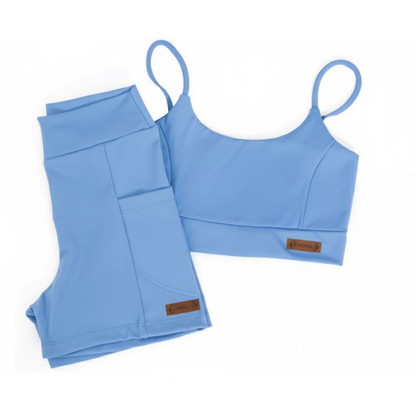 Conjunto Fitness Feminino de Poliamida