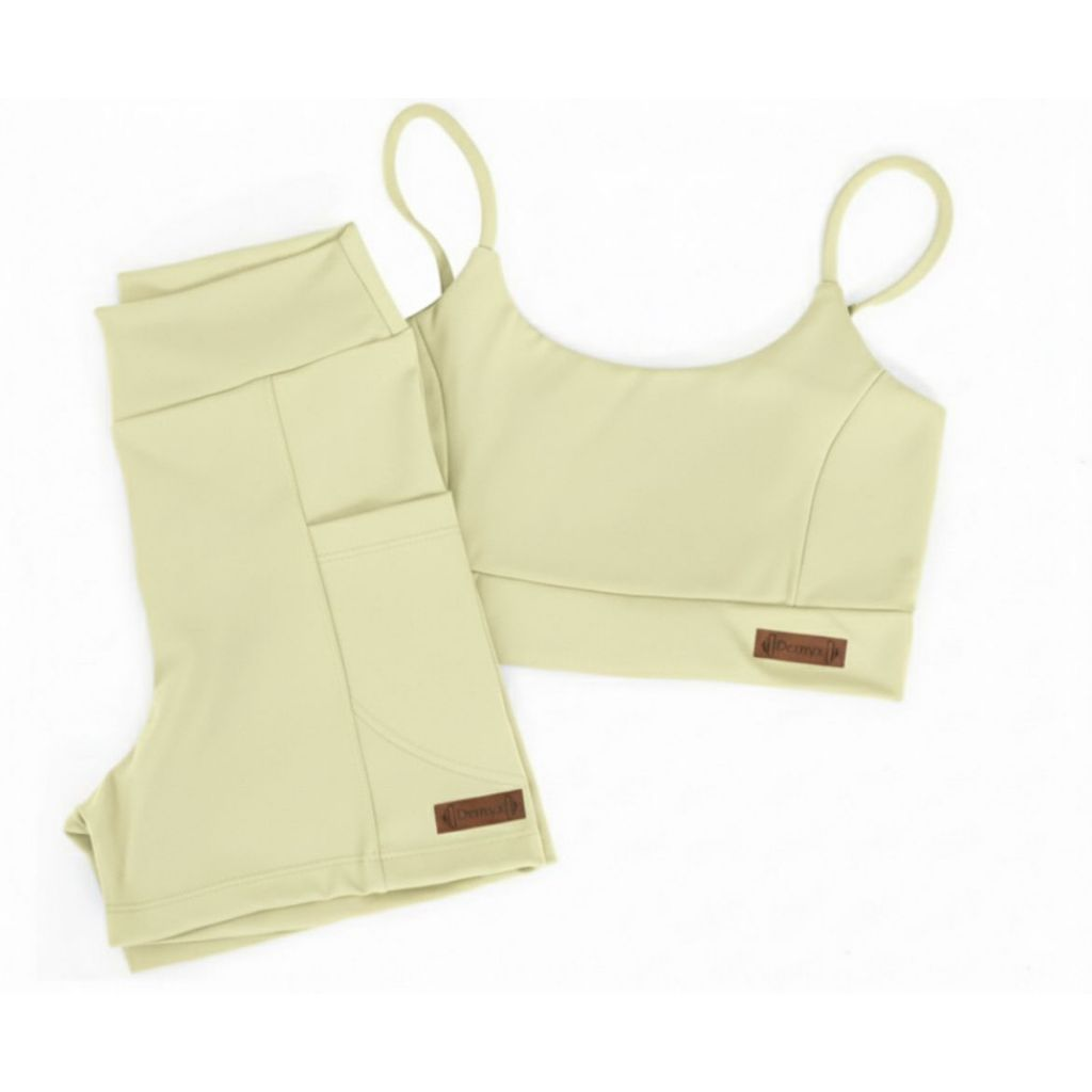 Conjunto Fitness Feminino de Poliamida