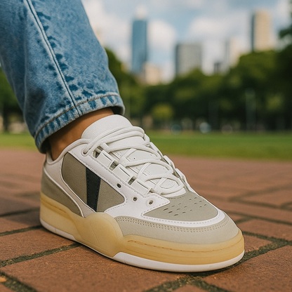 Tênis Casual Skate Confortável Estiloso Macio Jovem Moderno Leve Skatista 2000