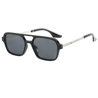Óculos de Sol Retrô com Haste de Metal — Feminino e Masculino