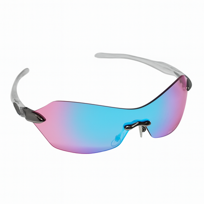 Óculos Esportivo Dart Lente Única Curvada de Sol UV400 Feminino Masculino Ciclismo Corrida Leve Confortável